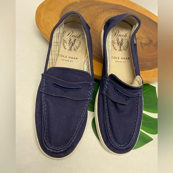 Pinch x a Cole Haan Canvas Boat Loafers COLE HAAN Pinch Grand.0S Loafers Boat Shoes Camo Canvas  main image 3